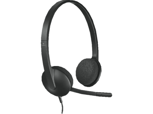 Logitech, LOGITECH USB Headset H340 981-000475