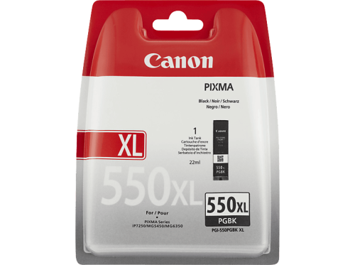 Canon, CANON Tintenpatrone XL pigm.schwarz PGI-550XLPGB PIXMA MG5450 22ml
