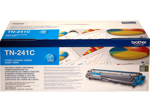 Brother, BROTHER Toner cyan TN-241C HL-3140/3170 1400 Seiten