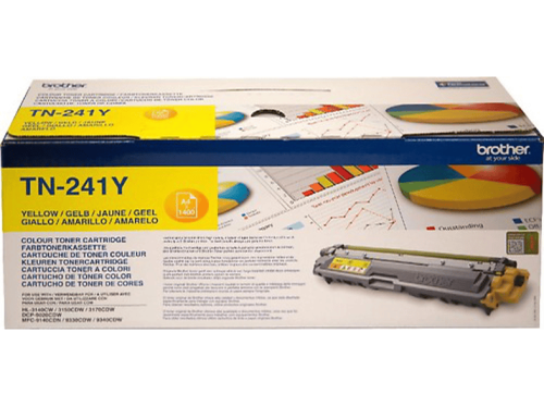 Brother, BROTHER Toner yellow TN-241Y HL-3140/3170 1400 Seiten