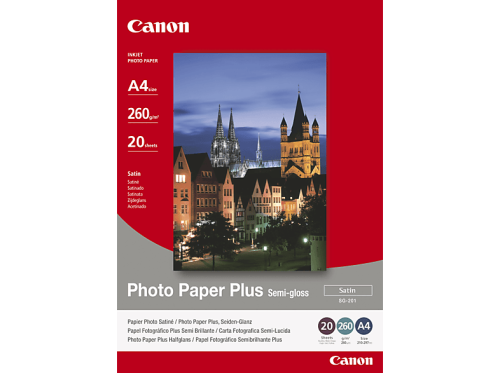 Canon, Canon, Papier (Blatt), Canon SG-201 A4, 260g, 20 sheets, Produkte & Wohnen