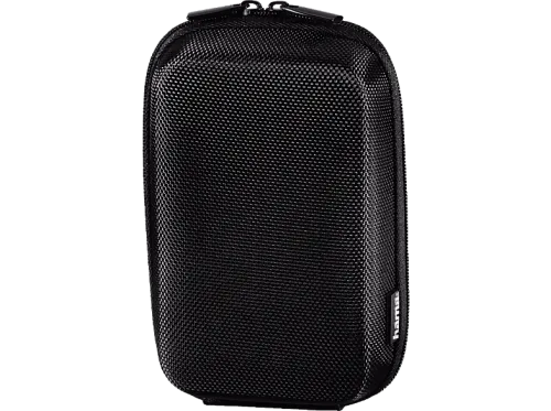 Hama, hama 00126656 Kameratasche Hardcase Colour Style, 7,5 x 4,5 x 12,5 cm innen, Schwarz