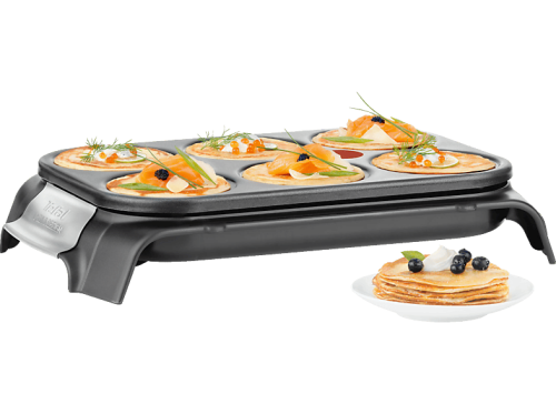 Tefal, Tefal Crêpesmaker "Crêpe Maker Party Inox und Design PY5588" 1000 W