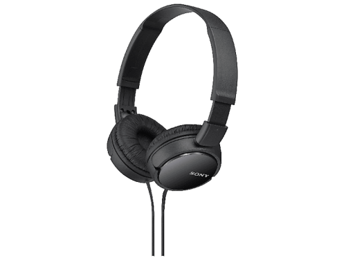 Sony, Sony MDR-ZX110 Black - On-Ear Walkman-Kopfhörer – Over Ear Kopfhörer/On Ear Kopfhörer – schwarz