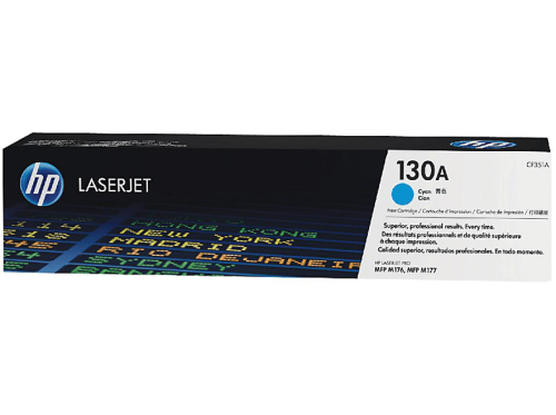 HP, HP Toner-Modul 130A cyan CF351A Color LJ Pro M176 1000 S.