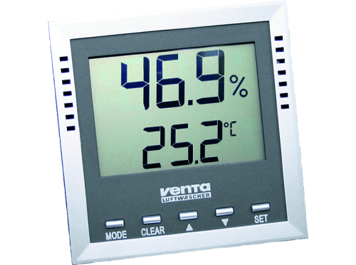 venta, Venta Hygrometer – Klimageräte Zubehör – grau