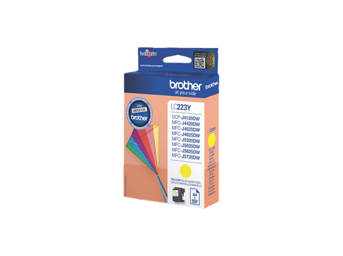 Brother, BROTHER Tintenpatrone yellow LC-223Y MFC-J5620DW 550 Seiten