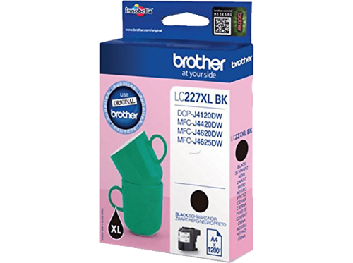 Brother, BROTHER Tintenpatrone schwarz LC-227XLBK MFC-J4620DW 1200 Seiten