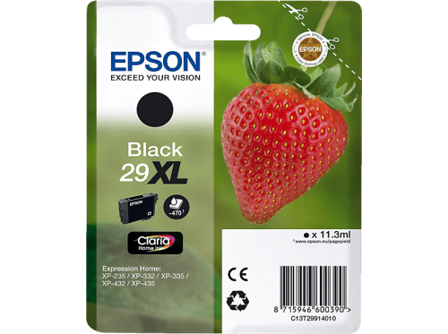 Epson, EPSON Tintenpatrone XL schwarz T299140 XP-235/335/435 470 Seiten