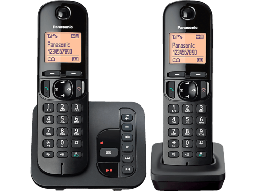 Panasonic, Panasonic Schnurloses DECT-Telefon "KX-TGC22" (Mobilteile: 2 )