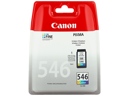 Canon, CANON Tintenpatrone color CL-546 PIXMA MG 2450/2550 9ml