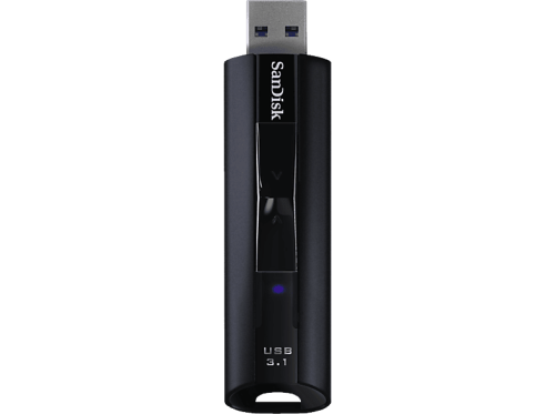 SANDISK Extreme PRO® - USB-Stick (256 GB, Schwarz)