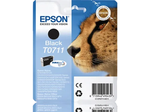 Epson, EPSON Tintenpatrone schwarz T071140 Stylus DX4000 245 Seiten