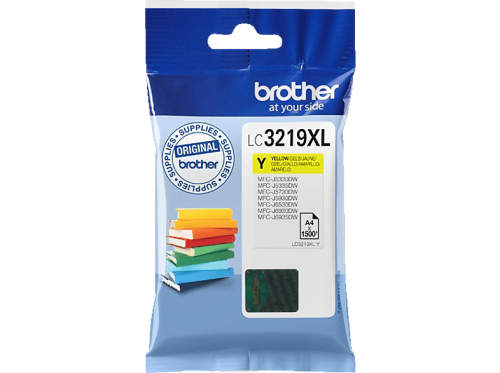 Brother, BROTHER Tintenpatrone XL yellow LC-3219Y MFC-J6530DW 1500 Seiten