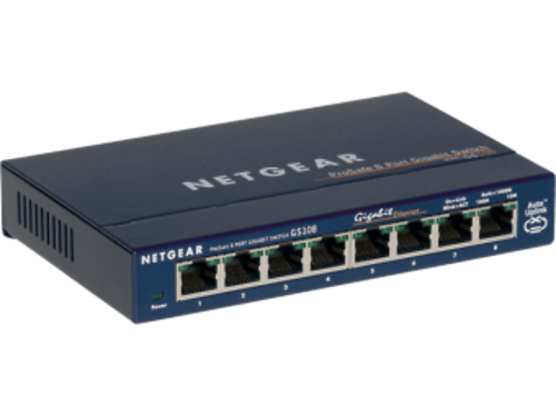 Netgear, Netgear -  Switch GS108 8 Port