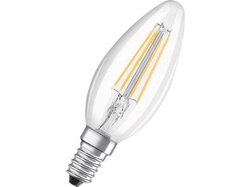 OSRAM HOMELIGHTING, OSRAM HOMELIGHTING 4058075819313 LED EEK E (A - G) E14 Kerzenform 4 W = 40 W Warmweiß (Ø x L) 35.0 mm x 100.0 mm 3 St.