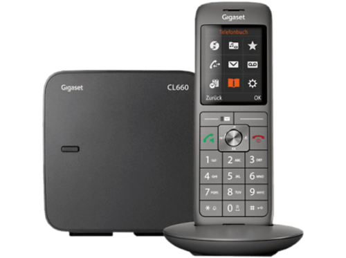 Gigaset, Gigaset Schnurloses DECT-Telefon "Gigaset CL660 anthrazit" ( )