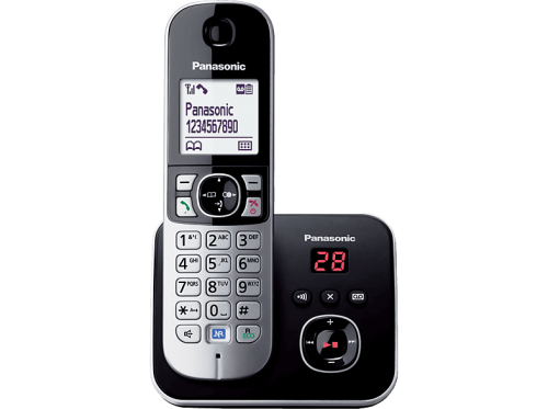 Panasonic, Panasonic, DECT Telefone, Panasonic KX-TG6821SLB m. Anrufbeantwort, Produkte & Wohnen