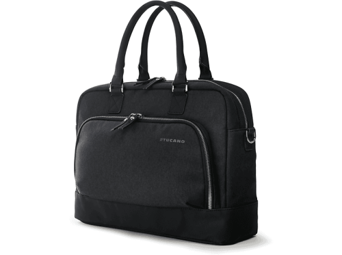 Tucano, TUCANO Laptop-Tasche Nota Schwarz Stoff - Laptop-Tasche