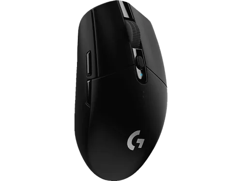 Logitech, Logitech G305 Kabellose Optische Maus für Rechtshänder 6 Taste LIGHTSPEED Schwarz