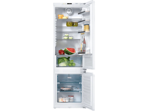 Miele, Miele KF 37532-55 iD integriert, rechts Kühlschrank mit Gefrierfach vollintegriert – Einbaukühlschrank mit Gefrierfach 55 cm vollintegriert
