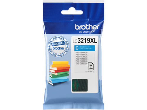 Brother, BROTHER Tintenpatrone XL cyan LC-3219C MFC-J6530DW 1500 Seiten