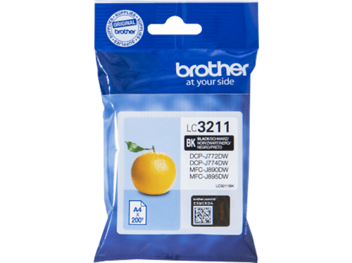 Brother, Brother Lc-3211Bk schwarz Tintenpatrone