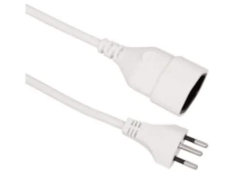 S-Electro, S-ELECTRO Verl&auml;ngerungskabel 02.900.2WS weiss, 2m