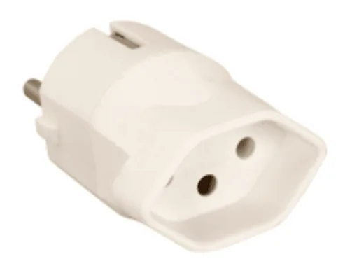 S-Electro, S-ELECTRO Reisestecker 4.8009 weiss,D-CH schutzgeerdet