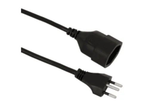 S-Electro, S-ELECTRO Verl&auml;ngerungskabel 02.900.5SZ schwarz, 5m
