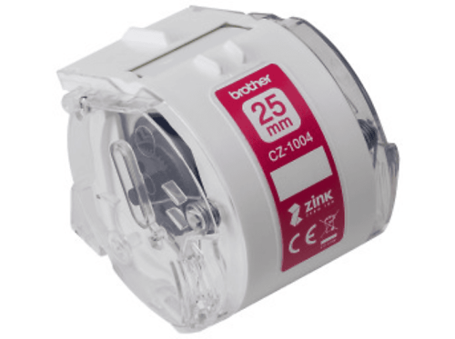 Brother, BROTHER Colour Paper Tape 25mm/5m CZ-1004 VC-500W Compact Label Printer