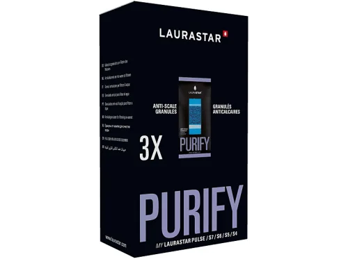 Laurastar, LAURASTAR Set mit 3 Nachfüllpackungen für den Anti-Kalk-Filter