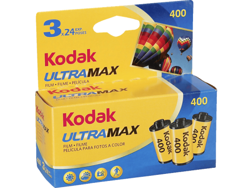 Kodak, Kodak Schwarzweissfilm "Ultra Max 400 135/24 3er-Pack"