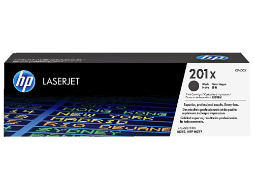 HP, HP Toner-Modul 201X schwarz CF400X CLJ Pro M252/MFP277 2800 S.