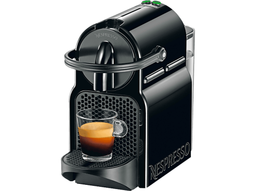 De'Longhi, DeLonghi Kapselmaschine "Inissia EN 80.B von DeLonghi, Black" inkl. Willkommenspaket mit 7 Kapseln