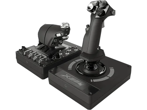 undefined, Logitech Simulations-Controller G Saitek X56 Rhino H.O.T.A.S.