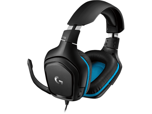 Logitech, Logitech Gaming-Headset "G432 7.1 Surround Schwarz" Noise-Cancelling
