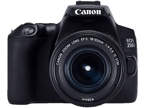 Canon, Canon Spiegelreflexkamera "EOS 250D" EF-S 18-55mm f/4-5.6 IS STM, 24,1, 3 fach fach x opt. Zoom, Bluetooth  WLAN