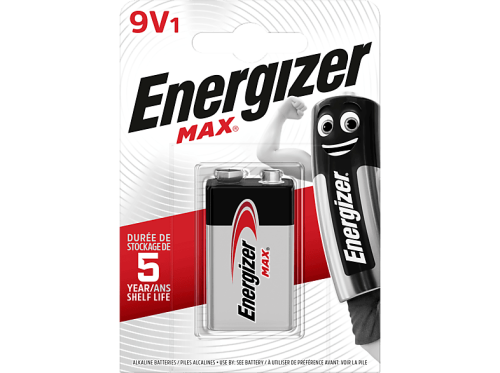 Energizer, ENERGIZER Batterie Max 9V 6LR61/6AM6/5 1 St&uuml;ck