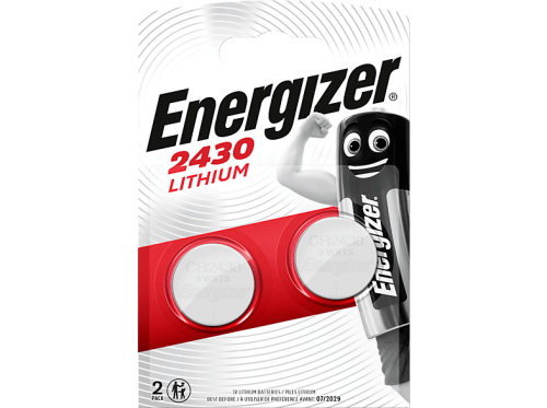 Energizer, ENERGIZER Knopfzelle Lithium 3V CR2430 2 St&uuml;ck