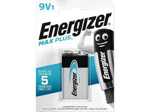 Energizer, ENERGIZER Batterie Max Plus 9,0V 522/9V E-Block 600 mAh