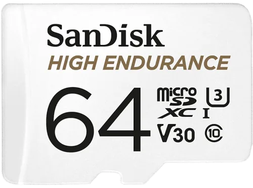SanDisk, Sandisk, microSD Speicherkarten, SanDisk microSDXC High Endurance 64GB, Produkte & Wohnen