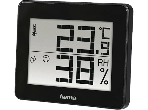 HAMA TH-130 - Thermometer/Hygrometer (Schwarz)