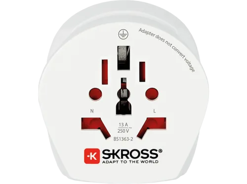 SKROSS, Skross 1.500231-E Reiseadapter CO W to UK2