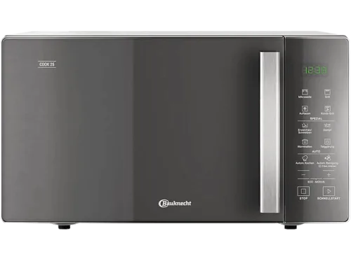 Bauknecht, BAUKNECHT Mikrowelle "mit Grill MW 254 SM Schwarz" Grill 900 W