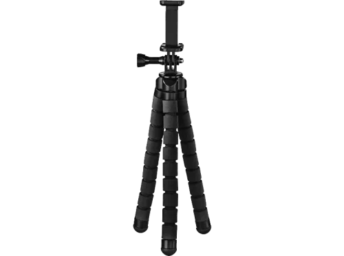 Hama, hama 00004613 Stativ Flex für Smartphone und GoPro, 26 cm, Schwarz