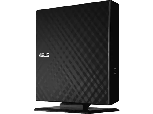 ASUS, Asus SDRW-08D2S DVD-Brenner Extern Retail USB-A (USB 2.0) Schwarz