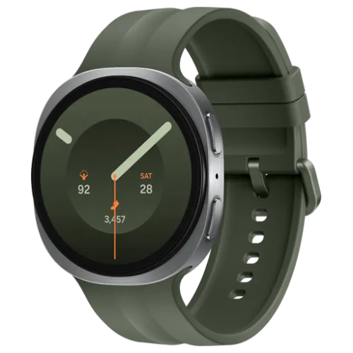Samsung, Samsung Galaxy Watch 9 (44mm, LTE, Silver) Smartwatch – silber