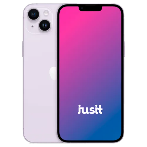 Apple, Apple iPhone 14 Plus 128GB Violett  - wie neu mit Ladekabel Lightning (Trade)