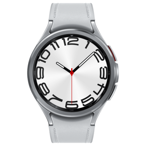 Samsung, SAMSUNG Galaxy Watch6 Classic LTE (47mm, Edelstahl) Smartwatches – Samsung Galaxy Watch 6 – silber
